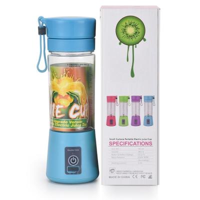 China 2021 New Car Usb Home Rechargeable Plastic Portable Blender For Kitchen Supplies for sale