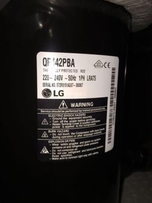 China LG Enclosed Commercial AC Rotary Compressor , Refrigeration Scroll Compressor QP442PBA for sale