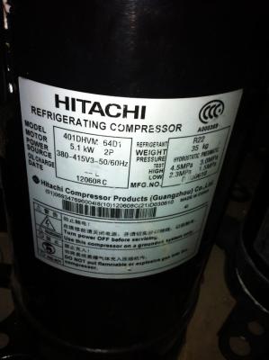 China De Rolcompressor van 401DHV-64D1 Hitachi voor Koeling, 5.1kw-Motorinput Te koop