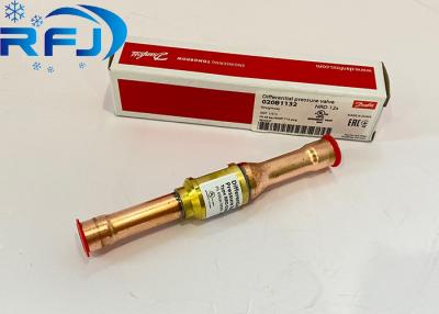 China Danfoss 020B1132 Differential Pressure Valve NRD 12s Inlet size 1/2 in Outlet size 1/2 for sale