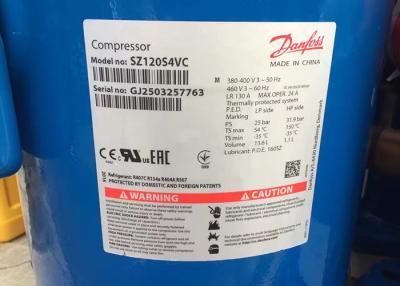 China Compresor R22 eléctrico SM120S4VC 10HP de la voluta del refrigerador de Danfoss para el sitio fresco en venta