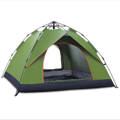 China Camouflage/Field Double Up Anti UV Tourist Tents Outdoor Automatic Camping Tent Double Layer Waterproof Noise Open For Outdoor Hiking Travel Beach Tienda for sale