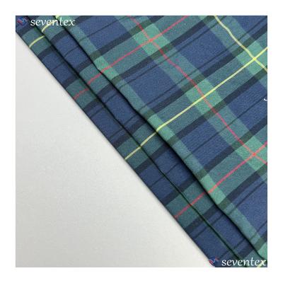 China Stain Repellent Hot Sale 100%Nylon Yarn Dyed Fabric Jk Dress Check Shirt Fabric for sale