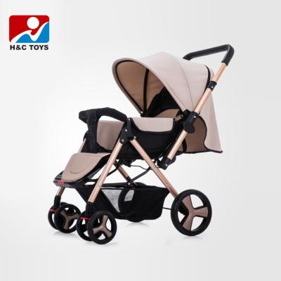 China Wholesale Lycra Alibaba China Factory Adjustable Easy Folding Baby Stroller China HC379246 for sale