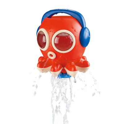 China Bath Toy Water Spray Toys Handheld Bathing Alien Octopus Baby Rotating Animal Toys For Children HC545586 for sale