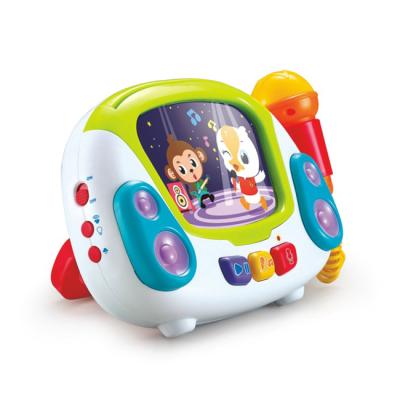 China Electronic Toy Singing Recorder Toy Recorder Scenes Card Kids Different Battery Operated Portable Music Karaoke Electronic Toy HC545981 for sale