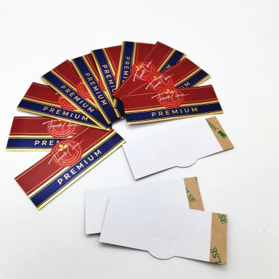 China Custom Scratch-off Cigar Bands Cigar Accessories / Electronic Cigarette Strip Label Stickers for sale