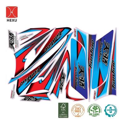 China High Quality Waterproof Bike Stickers Printing Machine for sale