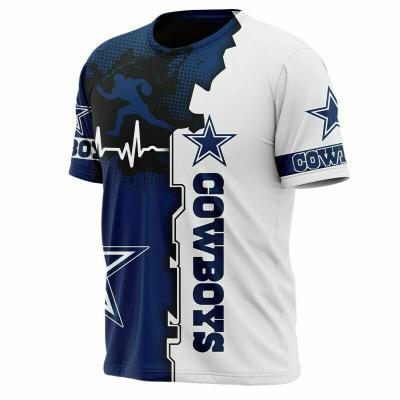 China 2022 Custom 3d Print NFL Football Team Cowboys Buccaneers Steelers Packers QUICK DRY 6XL Plus Size Sports T-shirt NFL Team T-shirts for sale