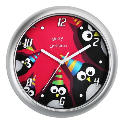 China Antique style plastic wall clock with musical, cuckoo bird sound, christmas or aminal sounds for sale