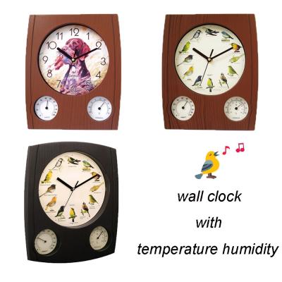 China Antique Style 12 Kinds Of Sound Clock Vintage Sound Bird Clocks Decorative Time Bird for sale