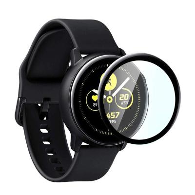 China Smart Watch 3D Curved Transparent Soft Screen Protector For Samsung 2 Smart Watch PMMA Active Full Cover Protective Film 2 40mm 44mm for sale