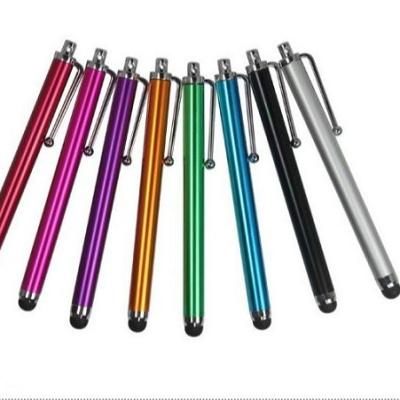 China Universal Capacitive Screen Touch Pen Metal Stylus Pen For iPhone Samsung Huawei Phone Tablet 10 Colors Y001 for sale