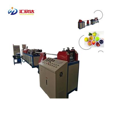 China POLYETHYLENE POLYPROPYLENE PELLETS EPE FRUIT VEGETABLE GARLIC EGGS NET BAG MAKING MACHINE for sale