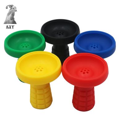 China SY Portable Factory Wholesale Portable Hookah Shisha Silicon Bowl Shisha Accessories for sale