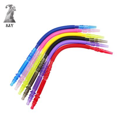 China Portable colorful plastic hookah shisha pipe accessories easy to use for sale