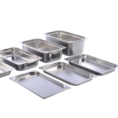 China 2021 Other Hotel and Restaurant Supplies Stainless Steel Gastronorm Food Container GN Casserole 35.3X32.5X6.5CM for sale