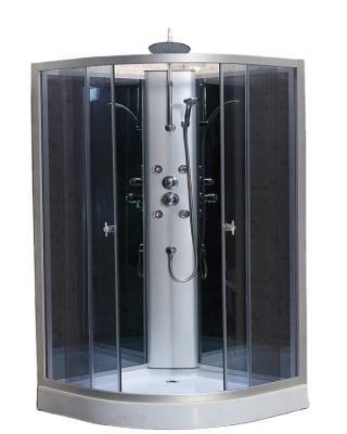 China With temped frame 90x90cm completed cheap shower cabin, single glass shower room, shower cubicle for sale