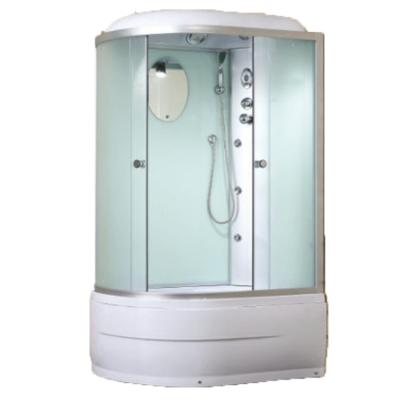 China With view 120x80cm size high quality steam shower cabin, luxury shower cubicle, family bath shower cabin for sale