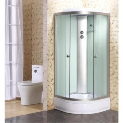 China With Frame Cheap Price 90x90cm Fabric Tempered Glass Hydraulic Shower Cubicle Sizes, Glass Shower Room for sale