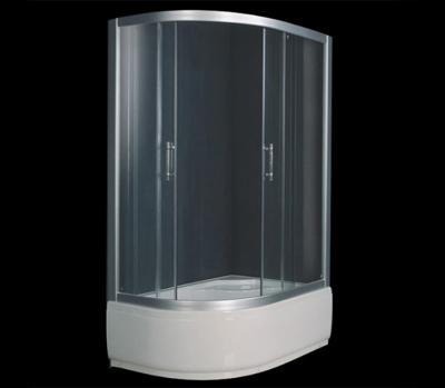 China 120x80cm High Modern Tray Shower Enclosure, Aluminum Alloy Glass Shower Room, Lowes Shower Enclosures for sale