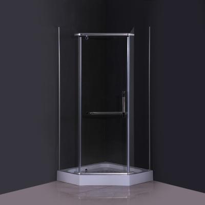 China Modern Moden Style 90x90 3 Sided Shower Enclosure , Sliding Porcelain Shower Enclosure , Glass Bathroom Shower Enclosure for sale