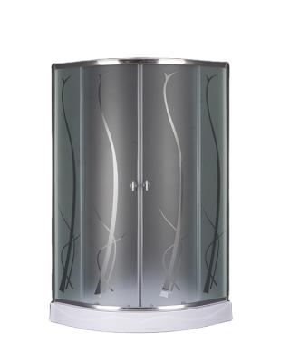 China With view 90x90x195cm high quality lowes shower enclosures, durable compact fiberglass shower enclosures, glass shower enclosure for sale