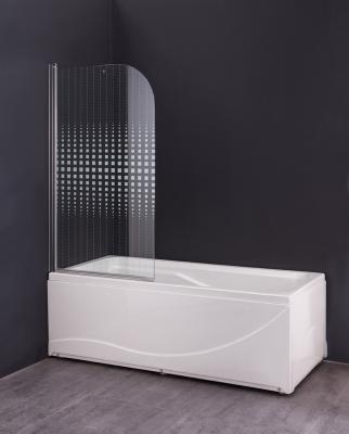 China Modern Reversible Printing Glass Shower Door 140x80cm, Acrylic Shower Door, Frameless Glass Shower Door for sale