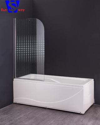 China Modern Elegant Design Tempered Glass Shower Door, Clear Tub Shower Glass Door, Frameless Glass Shower Stall for sale