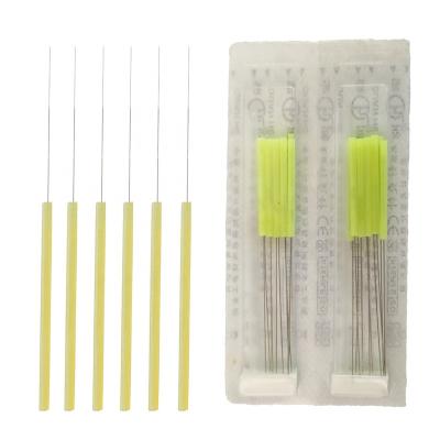 China Body QUAN IL With Factory Price Disposable Sterile Acupuncture Needles Individual/Without Tube 1000pcs/Box Plastic Handle for sale