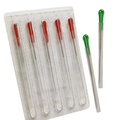 China Body Factory Price Chinese Sterile Disposable Acupuncture Needles One Needle With One Tube 100pcs for sale