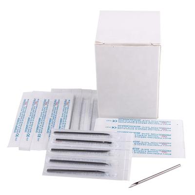 China 100/box YUANS NIAN Packing Permanent Independent Needle Punching Tools 100/box Needle Piercing Needle Puncture for sale