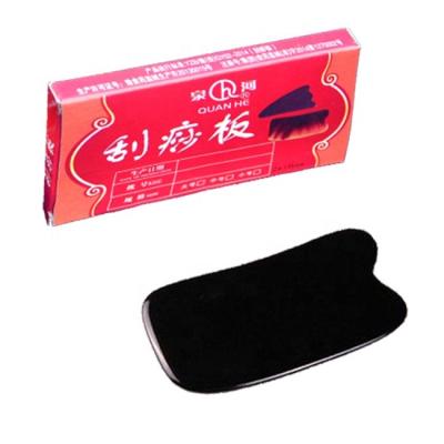 China Body and Face QUAN IL Resin Dish Health Care Square Triangle Piece Skin Scraping Whole Body Scraping Meridian Massage for sale