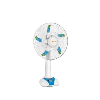 China LED Display Rechargeable AC/DC Table Fan LONTOR POS Fan CF075-18-C for sale