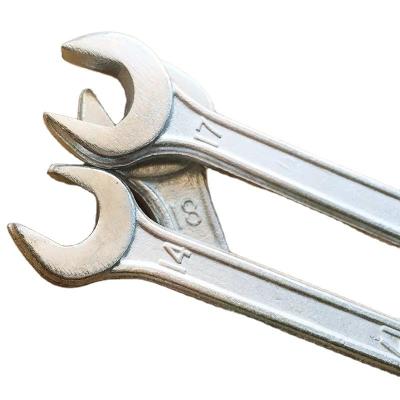 China High Cost Performance Chrome Vanadium Open End Wrench Combination Wrench Combination Wrench Set Engine Steel Double Tool Box for sale