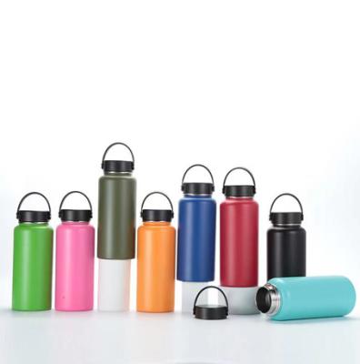 China Custom PORTABLE Triple Wall Logo Water Reusable Bottle Vacuum Insulated Metal Stainless Steel With Straw 900ml For Sport And Outdoors for sale