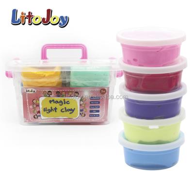 China LitoJoy 24 Colors Candy Pack Reusable Modeling Clay 16.5*11.5*21cm for sale