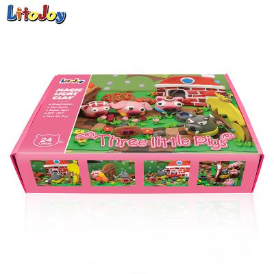 China Amaon DIY 3D polymer clay story set with tutorial with EC71 ASTM963 CPC for kids to play MLC - S001 for sale