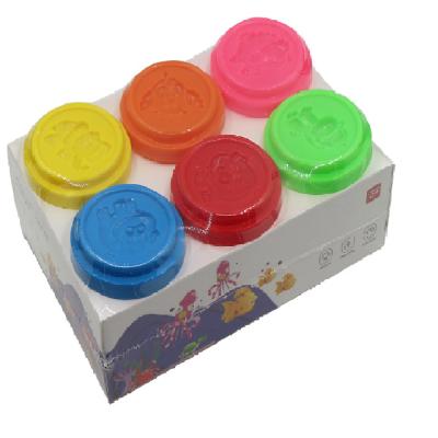 China 6 Colors Water Privated Label OEM Play Dough Set For Supermarket Retail School And Kids For Fun for sale