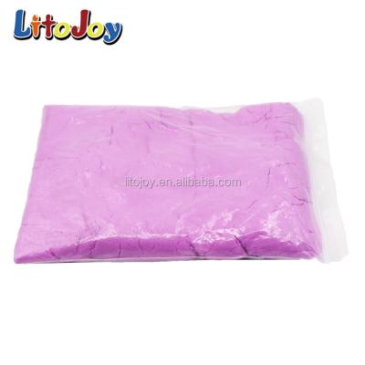 China For fun LitoJoy 1kg moving sand in purple color for sale