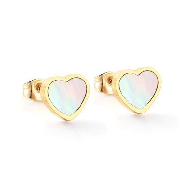 China 2019 Hot Sale FASHIONABLE Hot Sale Colorful Crystal Beautiful Heart Stud Earrings Women Earings Jewelry Gift Party Cool Factory Price for sale