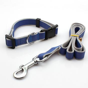 China Custom Logo Fashion DETACHED Quick Release Eco-Friendly Dog Collar And Leash Set for sale