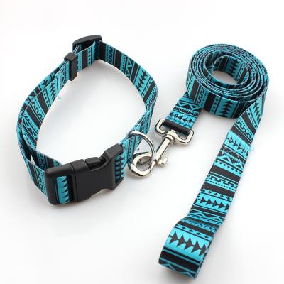 China Promotional Fashion DETACHED Design Supplier Durable Buckle Collar Dog Leash for sale