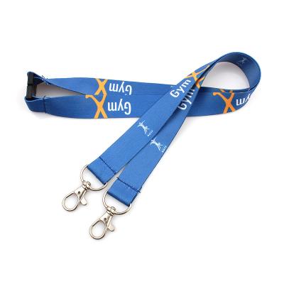 China Custom Fashion OEM Factory Price Customized Silk Screen Printed Lanyard With Any Logo for sale