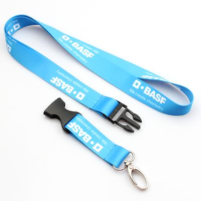 China Fashion OEM Custom Sublimation Printing Durable Lanyard With Release Buckle for sale