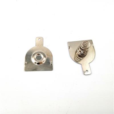 China Coil Contacts Eco-friendly Holder Battery Leaf Spring AAA 18650 Flat Spring Plate for sale