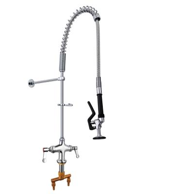 China 2 Handle Hole Single Deck Modern Luxury High End Hotel Commercial Dishwasher Pre Rinse Kitchen Faucet Tap Dishwasher for sale