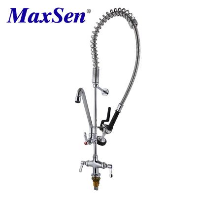 China Pull Out Commercial High Pressure Spray Style Kitchen Faucet Pre Rinse Faucet For Hotel China Commercial Kitchen Supplies for sale