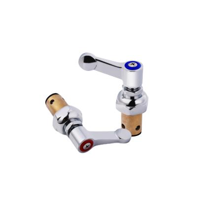 China Modern Brass Squeeze Cartridge Spring Check Valve Brass Faucet Cartridge Core Faucet Handle Parts Accessories for sale