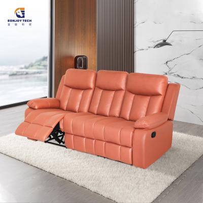 China Hot Selling 3+2+1 Seaters Factory Adjustable (Height) Living Room Sofas Furniture Leather Upholstery Sofa Set Furniture for sale